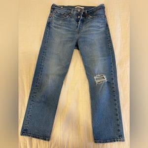 Levi’s wedgie straight jeans